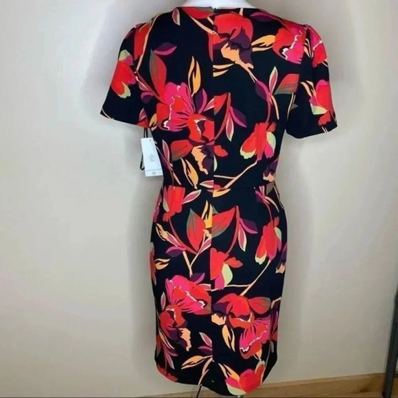 Julia Jordan printed side Twist dress - Picture 5 of 16